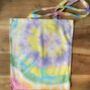 100% Cotton Hand Made Tie Dye Tote, thumbnail 3 of 5