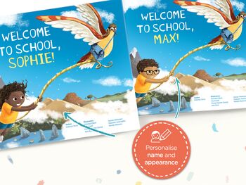 Personalised Children's Book, 'Welcome To School'', 5 of 10