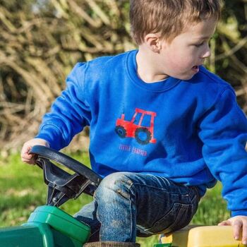 Henry The Little Red Tractor Sweatshirt, 2 of 3