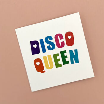 Disco Queen Card, 2 of 3
