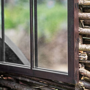 Rectangle Outdoor Window Mirror, 2 of 3