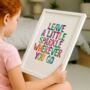 'Leave A Little Sparkle Wherever You Go' Print, thumbnail 1 of 5