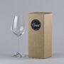Special Message Crystal Wine Glass, thumbnail 6 of 10