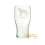 Personalised Bullmastiff Dog Engraved Glass, thumbnail 1 of 5