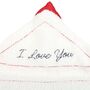 Bouclé Cushion With Hidden ‘I Love You’ Message, thumbnail 2 of 3