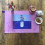 'Flowers From The Garden In A Japanese Vase' Tea Towel, thumbnail 6 of 7