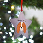 Cavalier Christmas Dog Breed Decoration Personalised, thumbnail 4 of 9