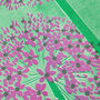 Allium Flower Risograph Print, thumbnail 3 of 4