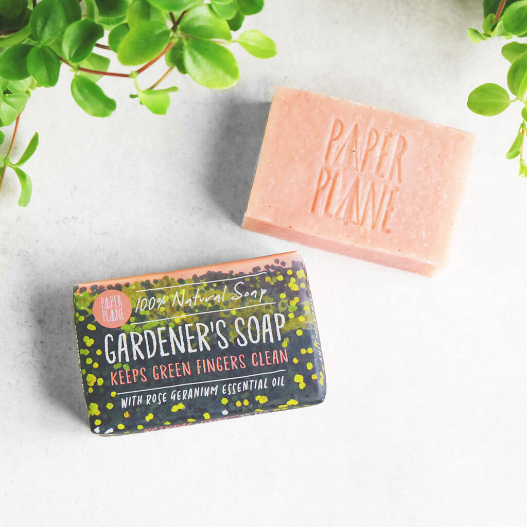 100% Natural Gardeners Soap Bar Vegan And Plastic Free, 1 of 7