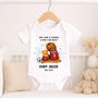 Personalised Football Baby Announcement Outfit, thumbnail 1 of 8
