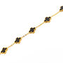 Clover Bracelet Gold/Black, thumbnail 3 of 4