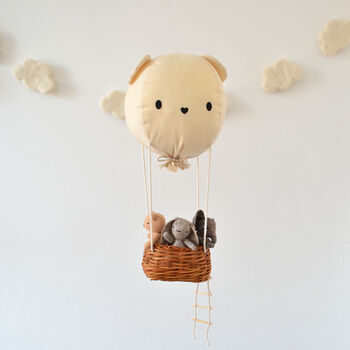 Hot Air Balloon Mobile For Nursery And Kids Decoration, 3 of 4