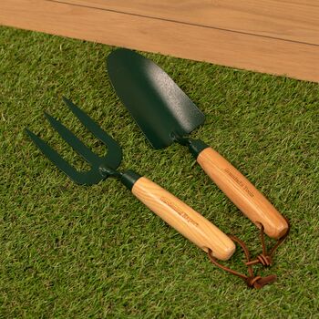 Personalised Fork And Trowel Gardening Set For Gardener, 8 of 8