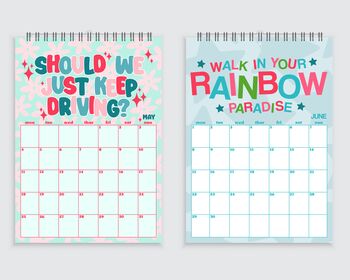 Harry Styles 2026 Lyric Calendar, 8 of 8