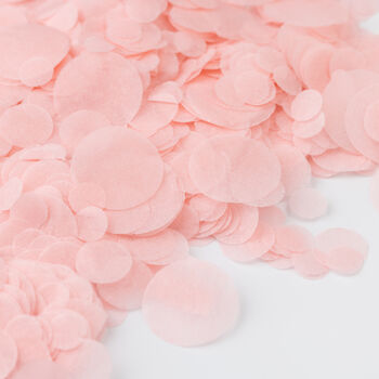 Pale Pink Wedding Confetti | Biodegradable Confetti, 2 of 6