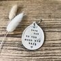 Love You To The Moon And Back Vintage Spoon Keyring, thumbnail 1 of 2