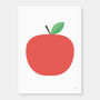 Red Apple Print, thumbnail 3 of 4
