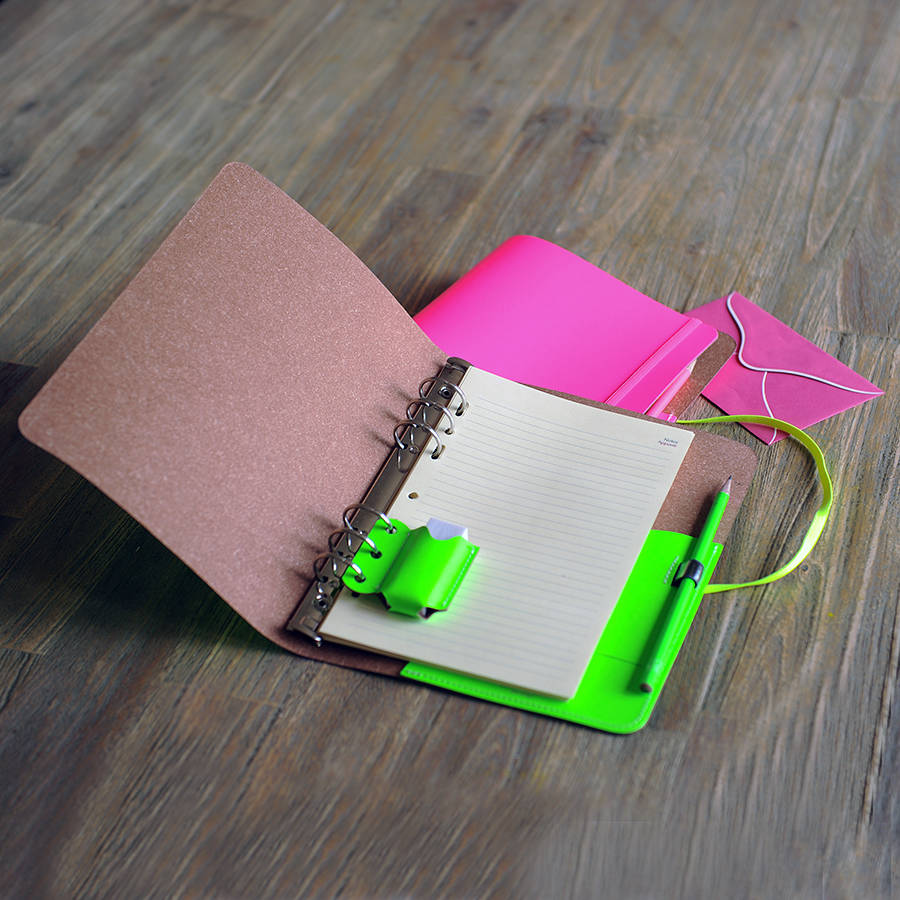 Personalised Diary Binder A5 In Leather By Undercover