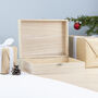 Personalised Family Wooden Christmas Eve Box, thumbnail 10 of 10