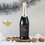 Christmas Personalised Prosecco Bottle, thumbnail 1 of 5