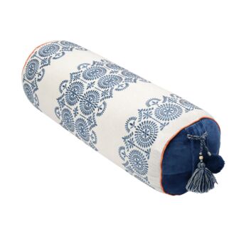 Luxury Embroidered Chattra Yoga Bolster, 2 of 6