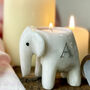 Mother's Day Personalised Marble Elephant Candle, thumbnail 2 of 3