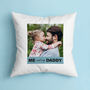 Dad’s Personalised Photo Cushion Cover, thumbnail 1 of 5