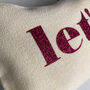 'Let's Do This' Canvas Zipped Pencil Case, thumbnail 3 of 3