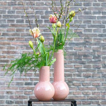 Meryna Glass Flowervase Stylish Centrepiece By Dut Z, 7 of 8