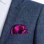 Never Before Seen Luxury Mens Pocket Square, thumbnail 4 of 12