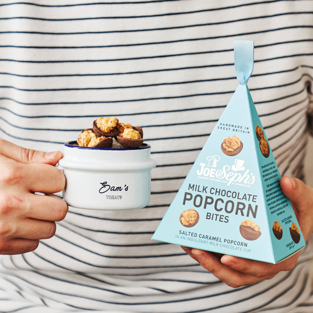 Chocolate Popcorn And Personalised Snack Pot Gift, 1 of 6