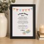 Personalised 18th Birthday Gift Print Special Poem, thumbnail 2 of 12