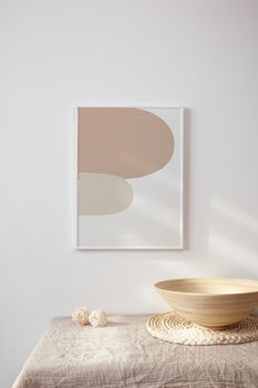 Inspired Side Stones Abstract Wall Art Print, 2 of 7