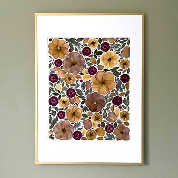 Preservation Of Your Wedding Flowers Into A Large Frame, 2 of 9