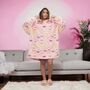 Giant Thick Fluffy Prosecco Hoodie Blanket, thumbnail 1 of 5