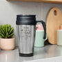 Personalised Best By Par Travel Mug, thumbnail 1 of 3