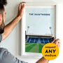 Contemporary Football Stadium Print Gift, Framed Or Unframed, thumbnail 2 of 12