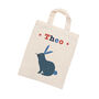 Personalised Child's Rabbit Gift Bag, thumbnail 3 of 3