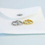 Sterling Silver Celestial Huggie Hoop Earrings, thumbnail 5 of 7
