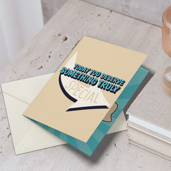 'Humerus' Pop Up Card! Punny 'Dad Joke' With 3D Bone, 4 of 11