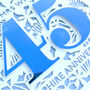 Personalised Sapphire 45th Wedding Anniversary Card, thumbnail 2 of 3