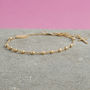 Delicate Rosary Chain Bracelet, thumbnail 2 of 9