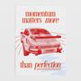 'Momentum Matters More Than Perfection' Retro Porsche Art Print, thumbnail 4 of 8