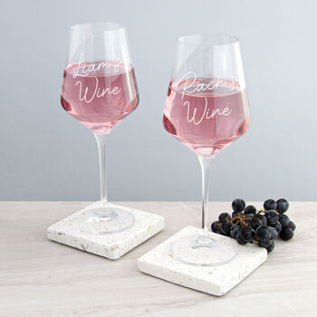 Personalised 'My Wine' Glass, 4 of 11