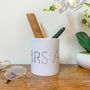 Personalised Bee And Floral Pencil Pot, thumbnail 2 of 4
