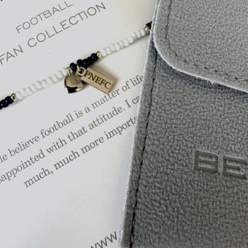 Preston North End Football Fan Bracelet With Charms, 3 of 7