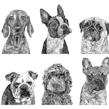 Dog Collection Print, 3 of 4