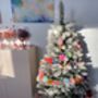 Handmade Christmas Tree Pom Pom Garland Decoration, thumbnail 1 of 6