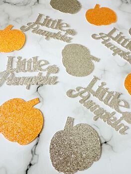 Autumn Baby Shower Table Confetti, 6 of 6