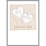 Personalised Hearts Engagement Card, thumbnail 11 of 12